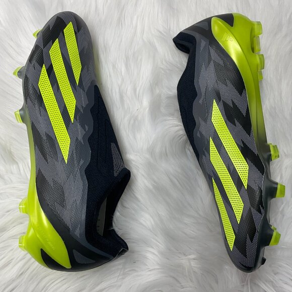 Adidas X Crazyfast Injection.1 Laceless FG Mens Cleats Black IG0765 NEW Sz 11 - Picture 3 of 6